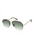 Load image into Gallery viewer, PRIVE REVAUX THE BIJOU GREEN - Women Sunglasses - Collective Shoes 
