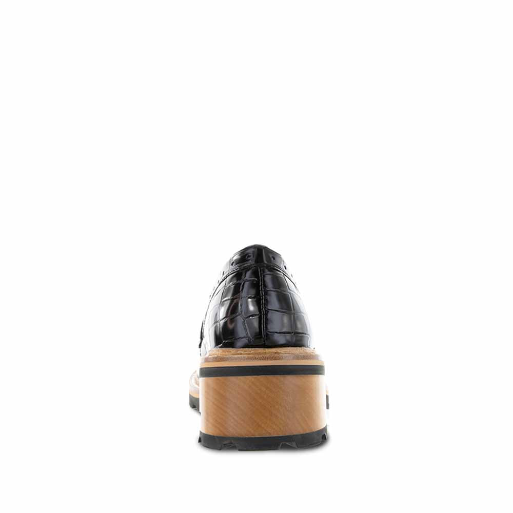 BRESLEY DALGETY BLACK CROC - Women Casuals - Collective Shoes 