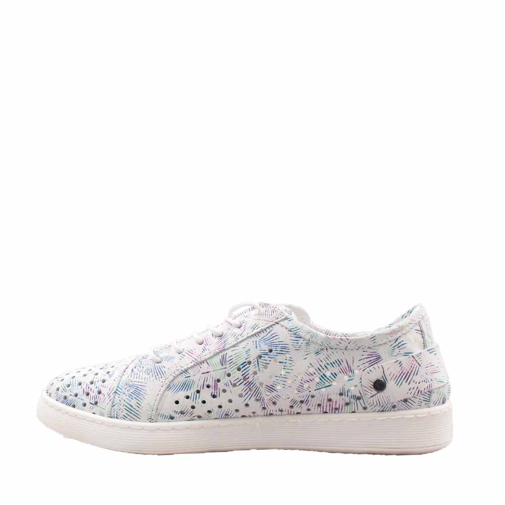 CABELLO EG17 WHITE FLORAL PRINT - Cabello Women Casuals - Collective Shoes 