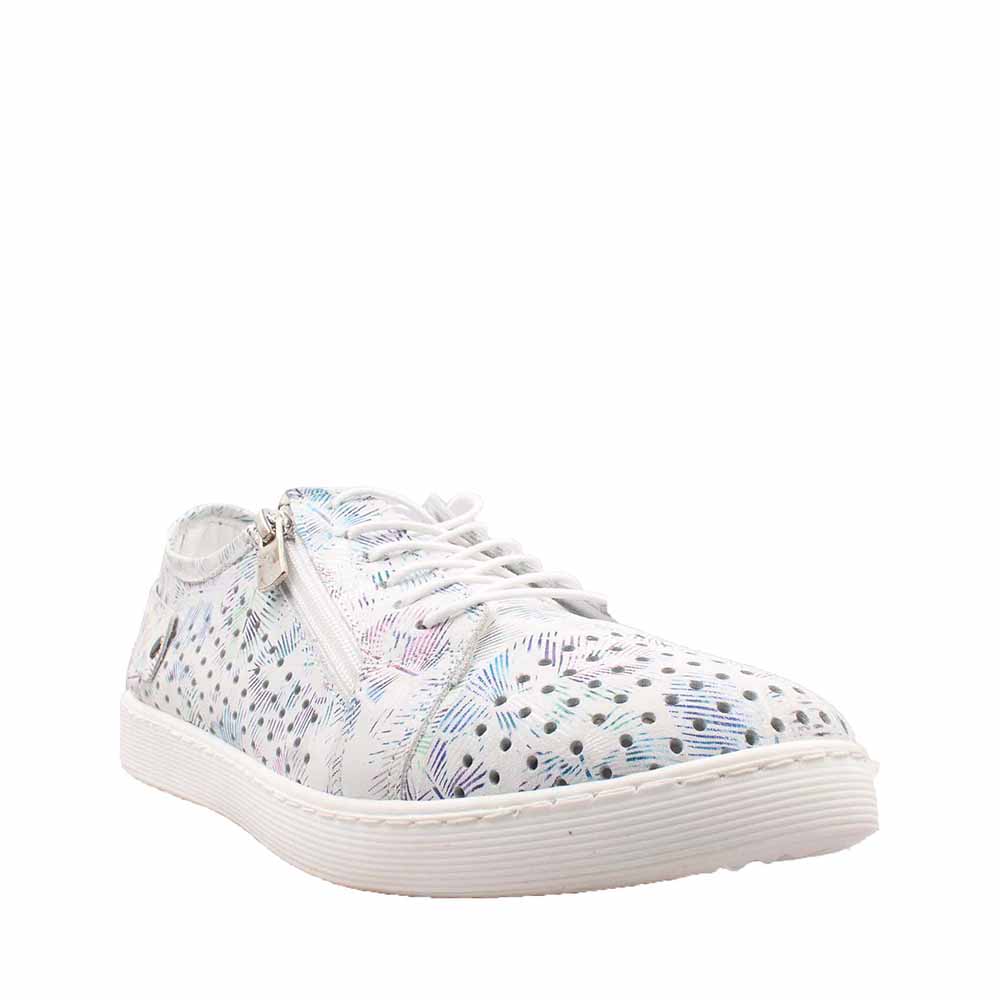 CABELLO EG17 WHITE FLORAL PRINT - Cabello Women Casuals - Collective Shoes 