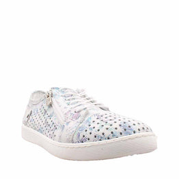 CABELLO EG17 WHITE FLORAL PRINT - Cabello Women Casuals - Collective Shoes 
