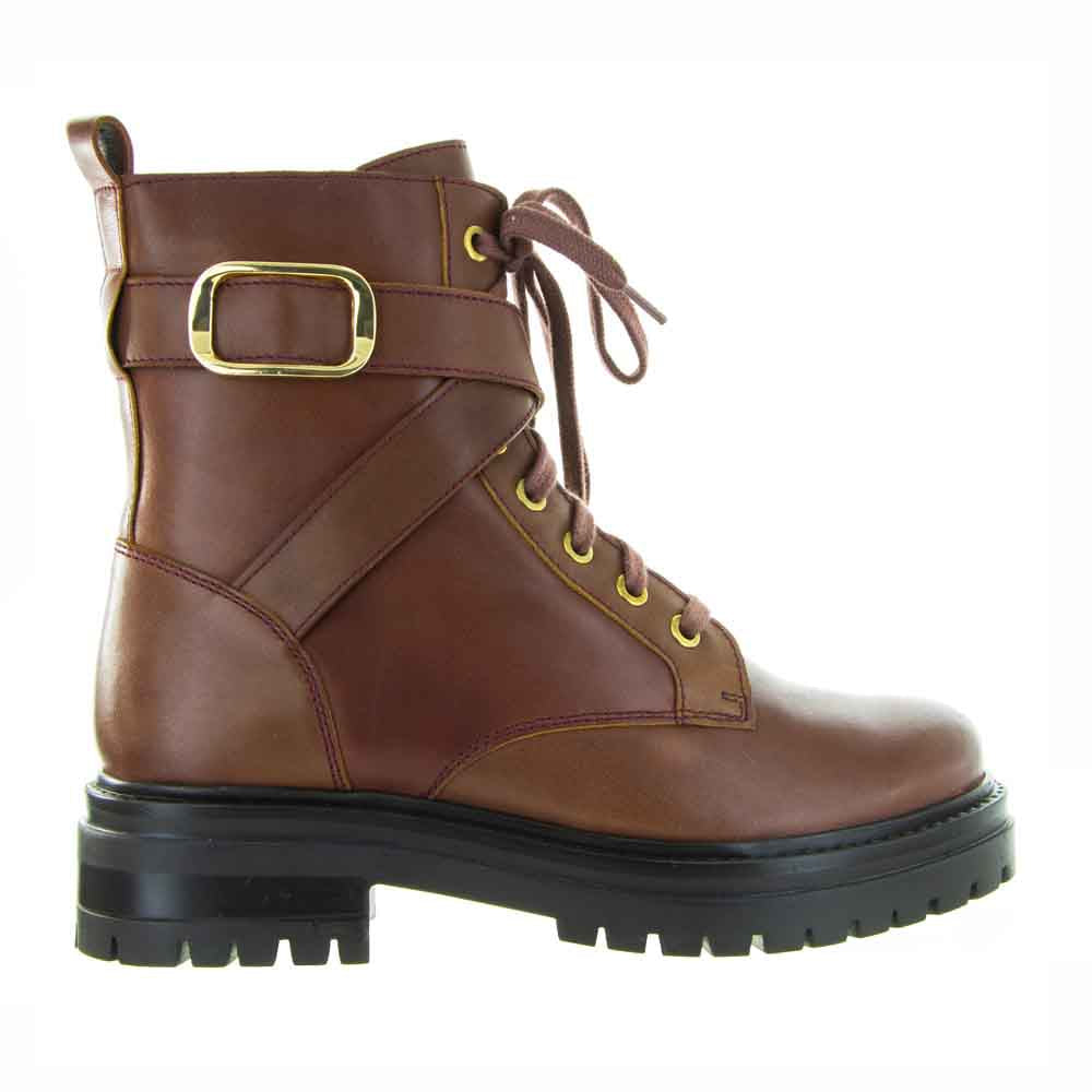 LESANSA CAMERAN BURGUNDY Women Boots - Zeke Collection
