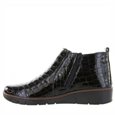 CABELLO CP452-22 BLACK CROC - Women Boots - Collective Shoes 