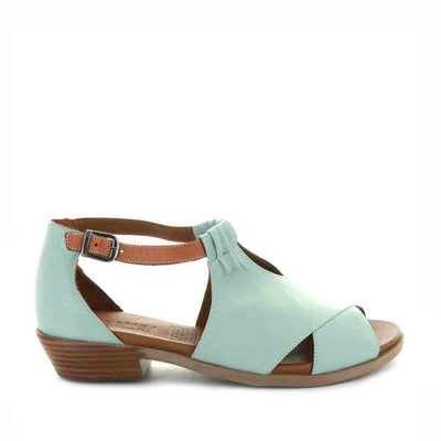 LESANSA DIGBY MINT TAN - Women Sandals - Collective Shoes 