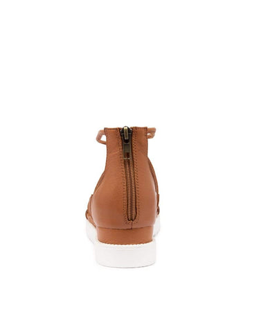 DJANGO & JULIETTE ALFREDAS DK TAN - Women Sandals - Collective Shoes 