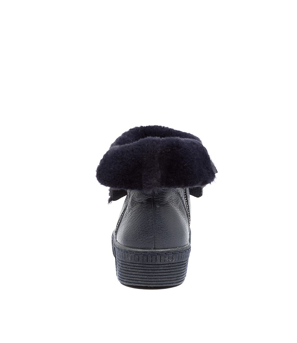 DJANGO & JULIETTE TROY NAVY - Women Boots - Collective Shoes 