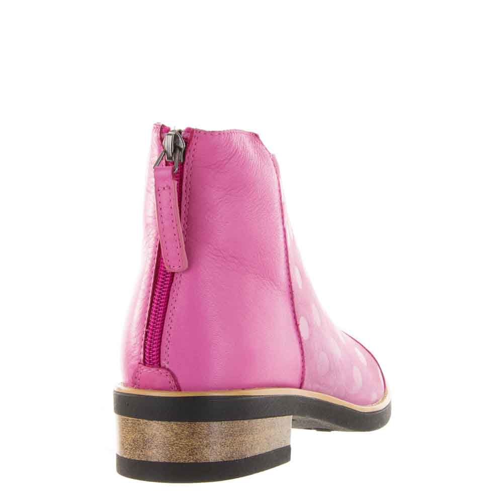 BRESLEY DUCK HOT PINK SPOT - Women Boots - Collective Shoes 