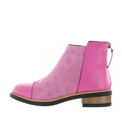BRESLEY DUCK HOT PINK SPOT - Women Boots - Collective Shoes 