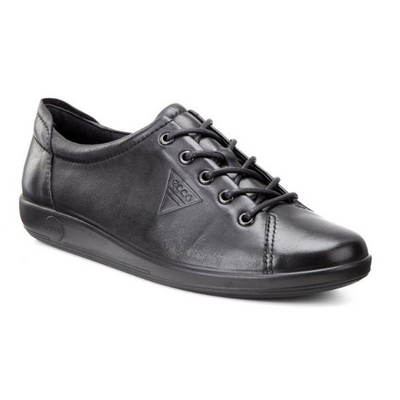 ECCO SOFT 2.0 BLACK - Women sneakers - Collective Shoes 