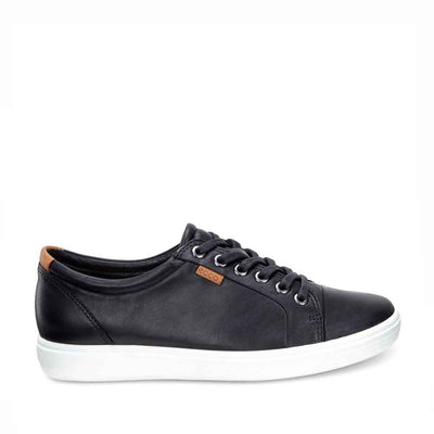 ECCO SOFT 7 BLACK - Women sneakers - Collective Shoes 