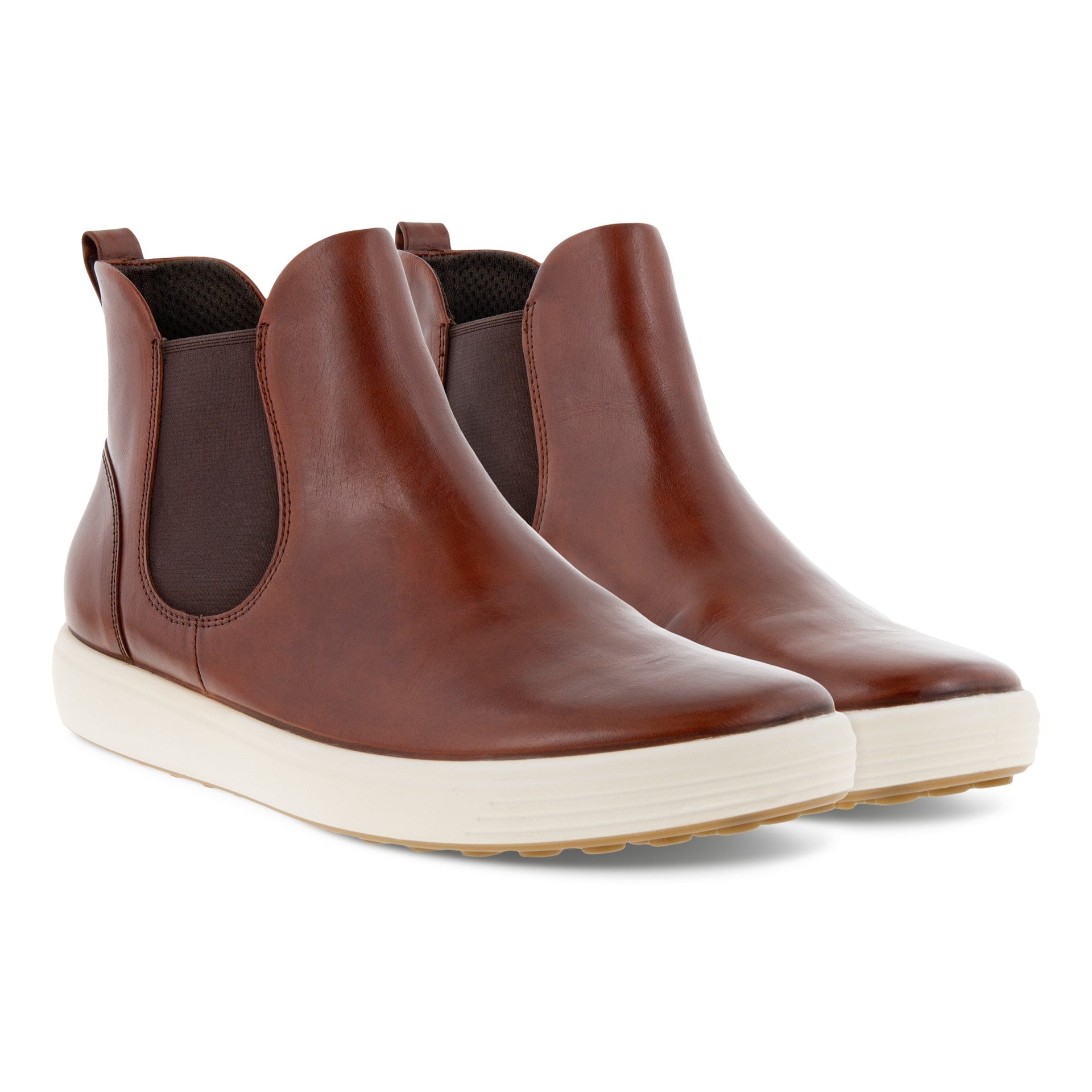 ECCO SOFT COGNAC BOOT