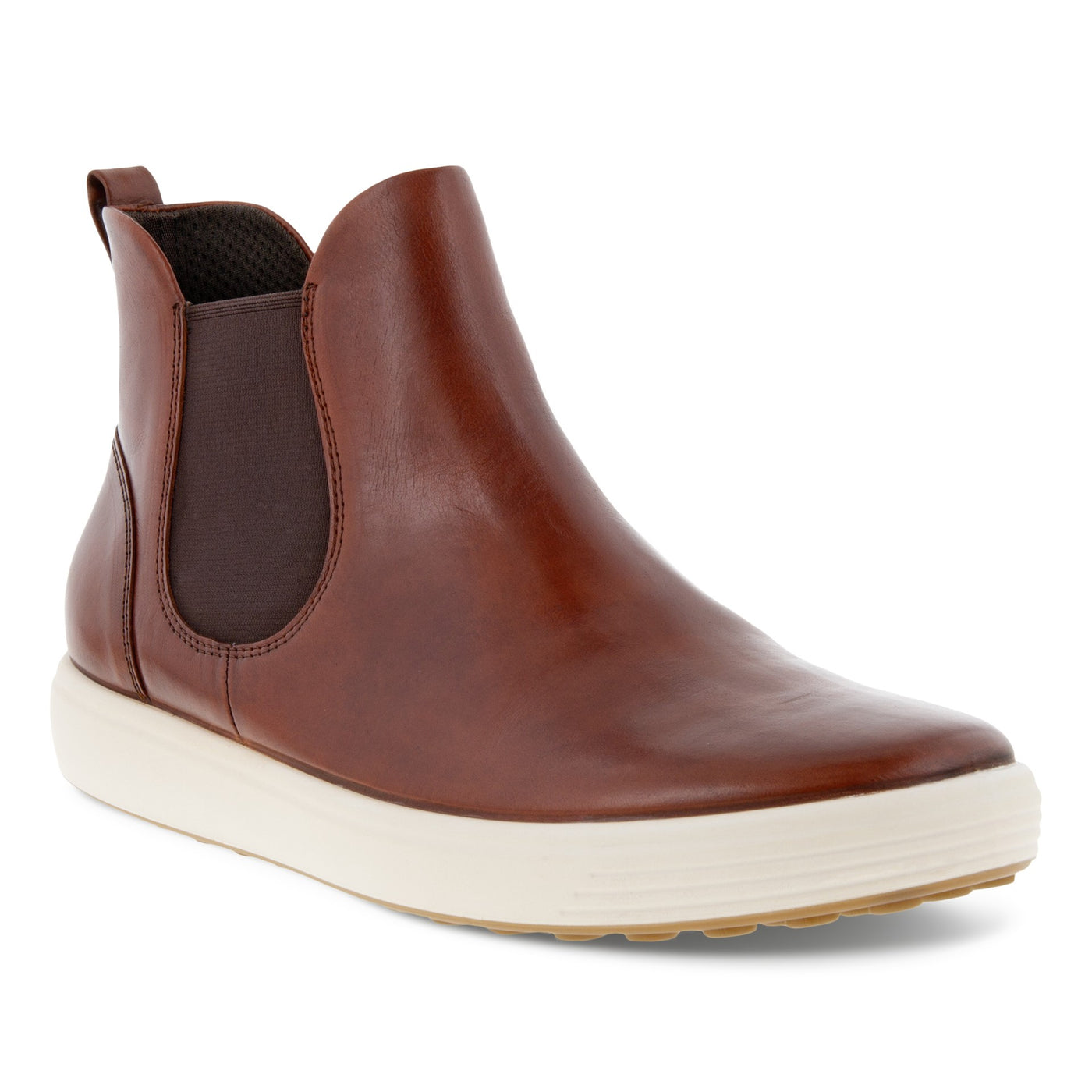 ECCO SOFT 7 COGNAC BOOT - Women Boots - Collective Shoes 