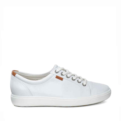 ECCO SOFT 7 WHITE - Women sneakers - Collective Shoes 