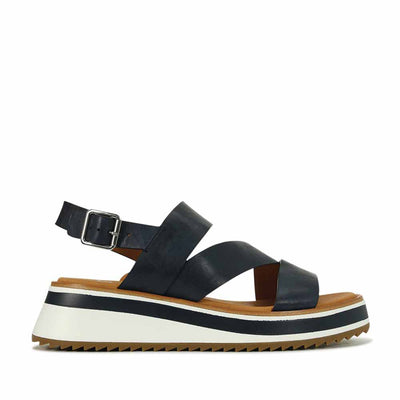 EOS SPORTS NAVY - Women Sandals - Collective Shoes 