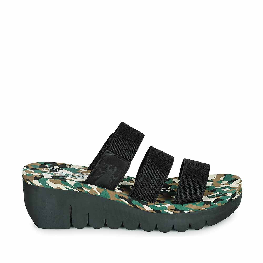 FLY LONDON YIAN BLACK - Women Slip On - Collective Shoes 