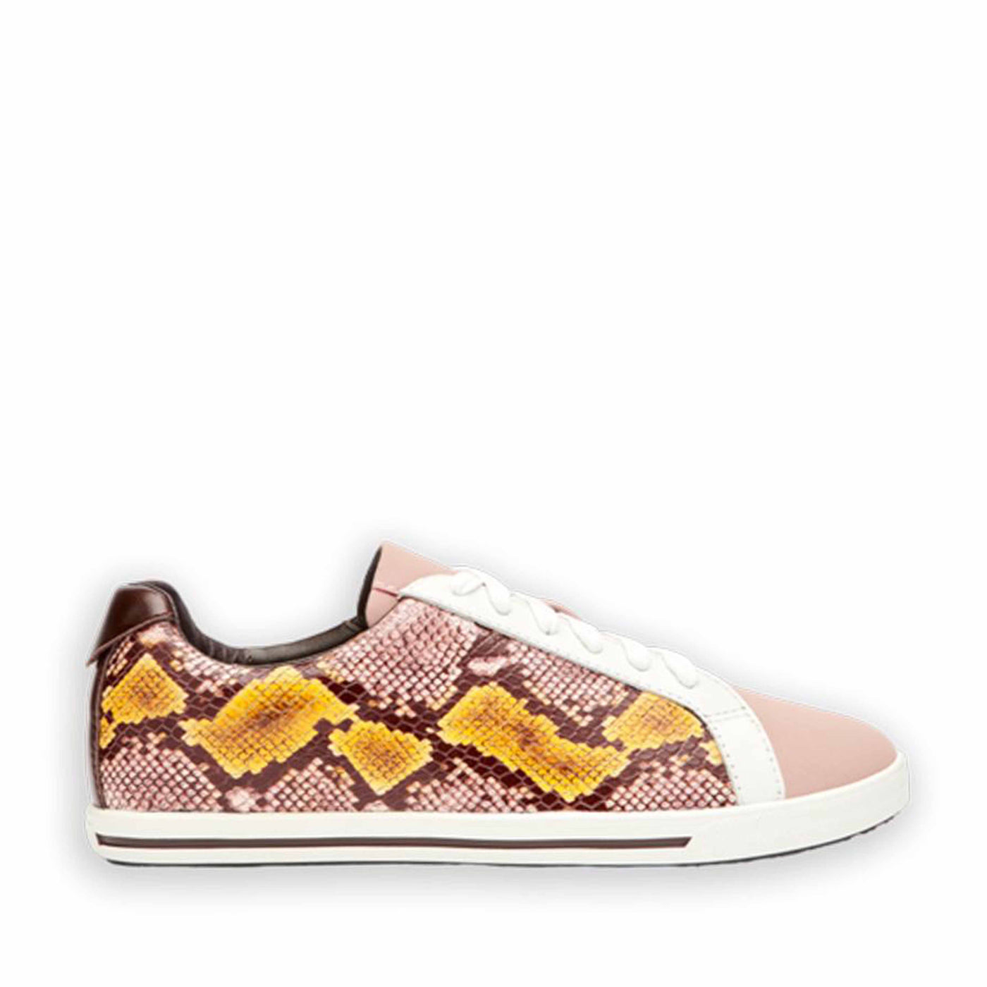 FRANKiE4 LUCY II MUSTARD PYTHON - FrankiE4 Women sneakers - Collective Shoes 