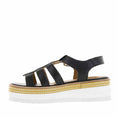 Load image into Gallery viewer, Alfie & Evie Idle Black - Women Sandals - Collective Shoes 
