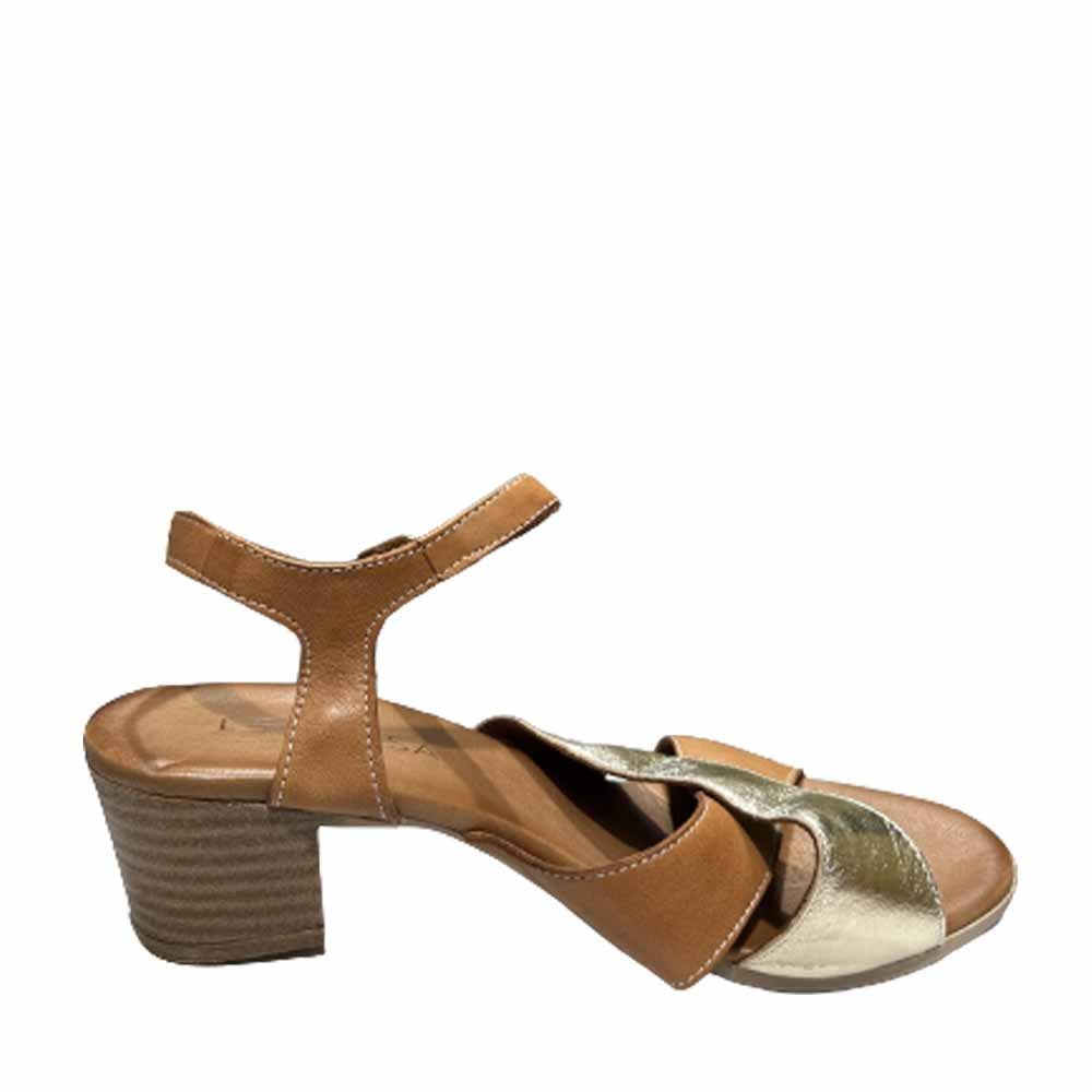 LORRIA GOLD TAN - Women  - Collective Shoes 