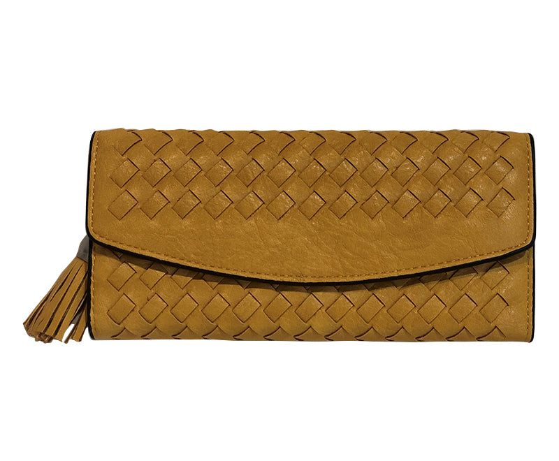 ZAGARRA MUSTARD WALLET - Collective Shoes 