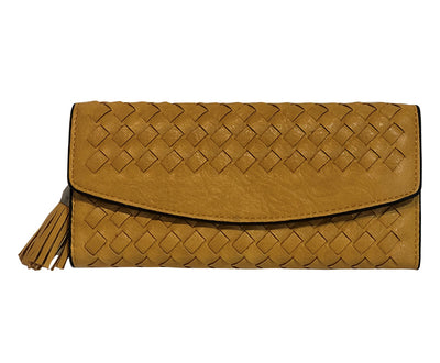 ZAGARRA MUSTARD WALLET - Collective Shoes 