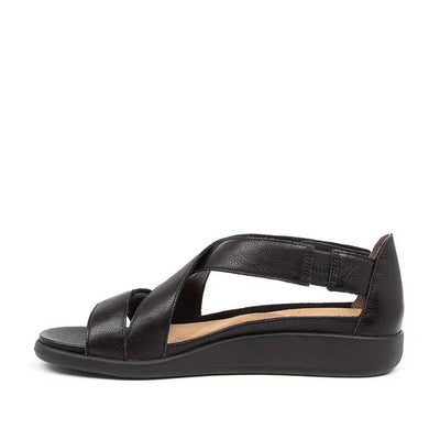 ZIERA ISSY BLACK - Women Sandals - Collective Shoes 