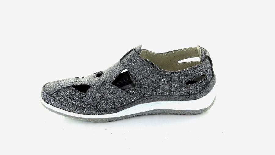 Jackie Charcoal Print Women Casuals - Zeke Collection