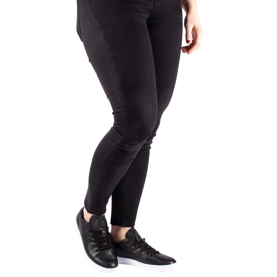 Woden Jane Black Leather - Collective Shoes 