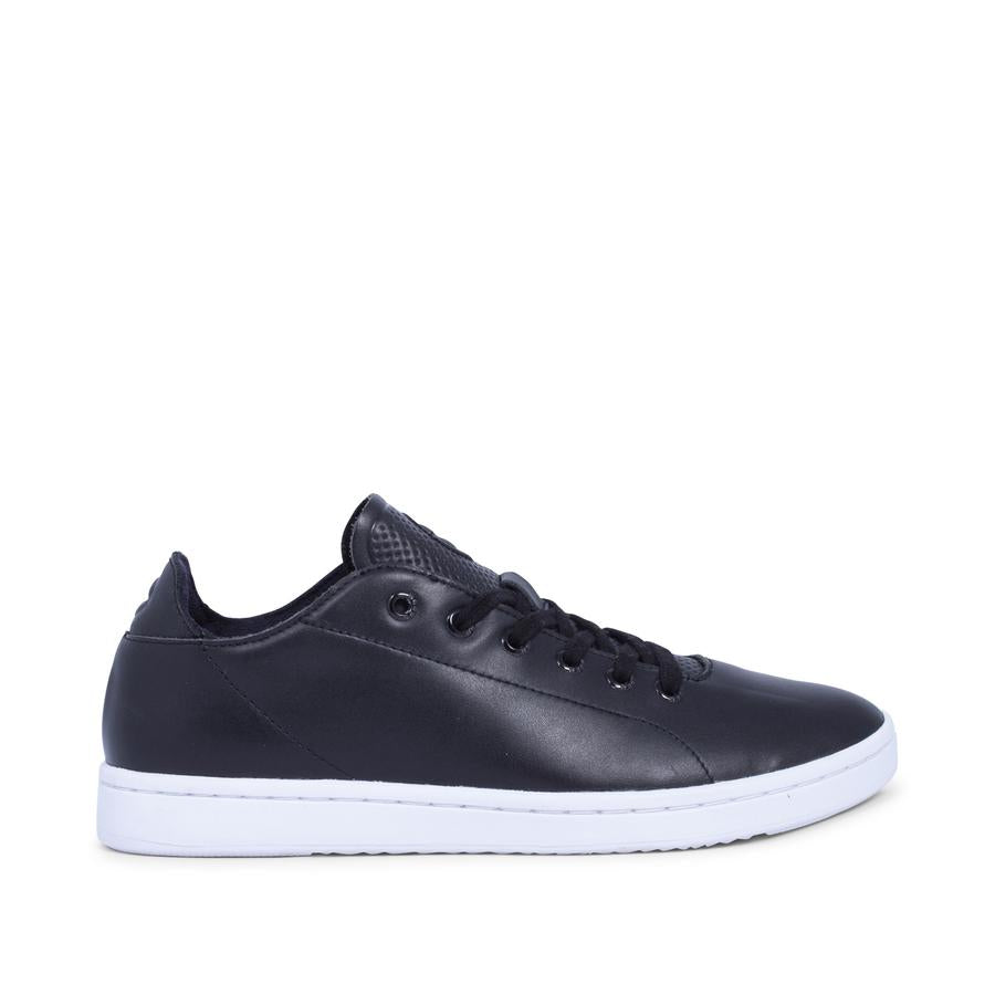 Woden Jane Black Leather - Collective Shoes 