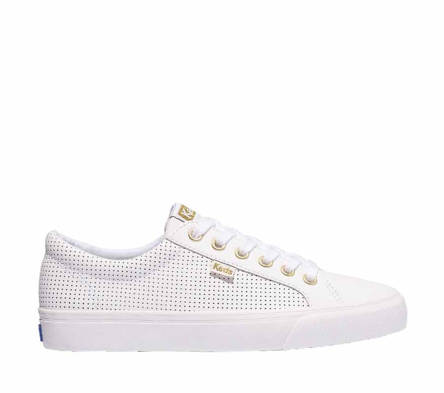 KEDS JUMP KICK WHITE GOLD - Keds Women sneakers - Collective Shoes 