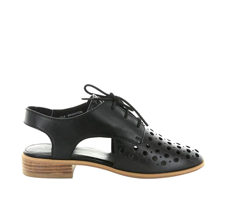 BRIGHTON BLACK - Collective Shoes 