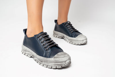 LESANSA ROCKY DK NAVY Women Sneakers - Zeke Collection