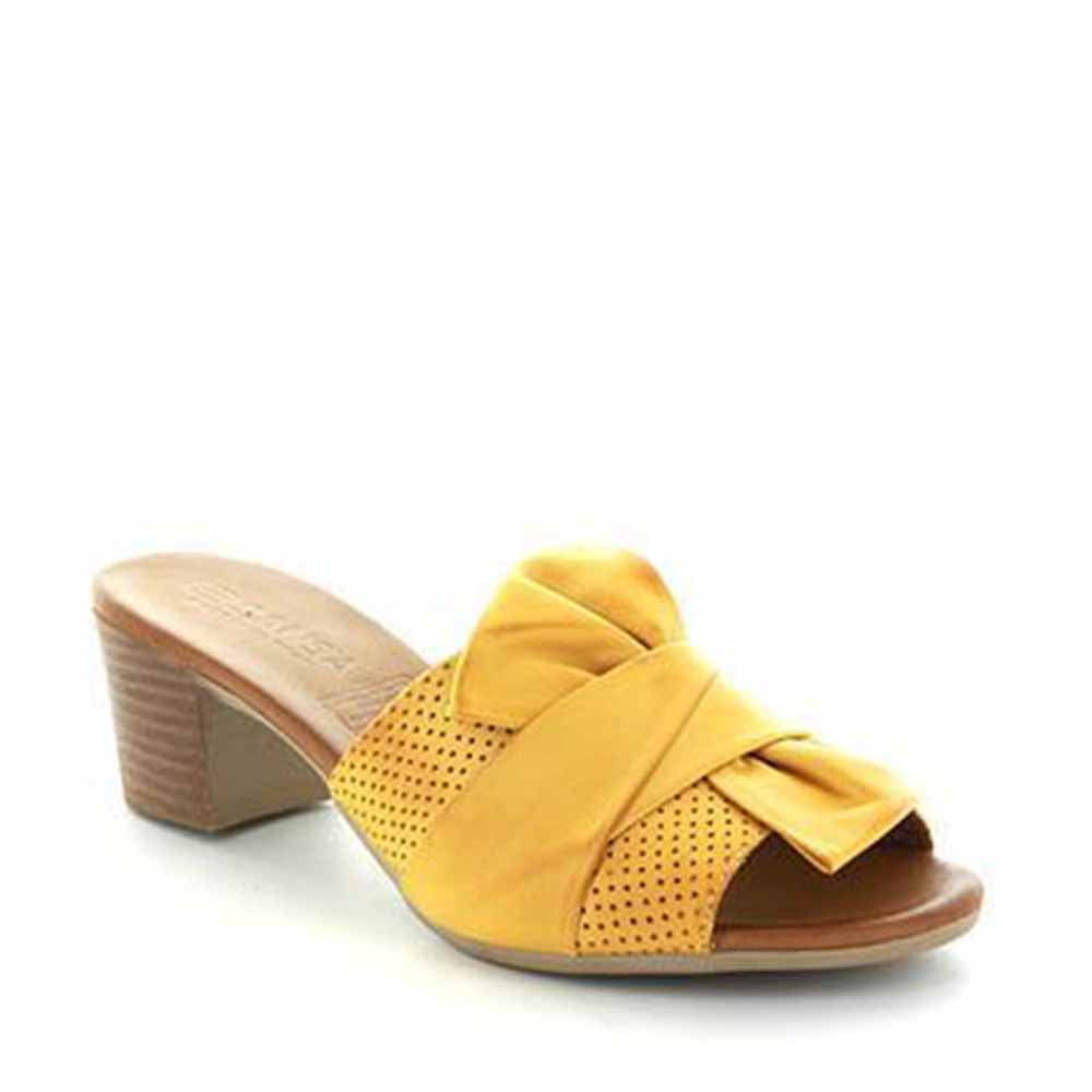 LE SANSA LISMORE MUSTARD - Le Sansa Women Heels - Collective Shoes 
