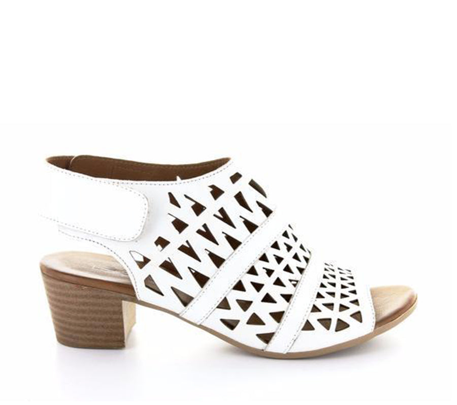 LE SANSA LORA WHITE - Collective Shoes 