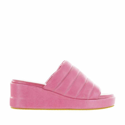 Lesansa Mazz Fuchsia - Women Wedge - Collective Shoes 