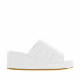 Load image into Gallery viewer, Lesansa Mazz White - Women Wedge - Collective Shoes 
