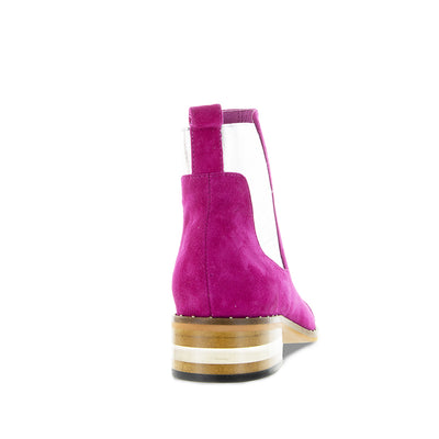 DJANGO & JULIETTE FORDA DK FUCHSIA SILVER - Women Boots - Collective Shoes 