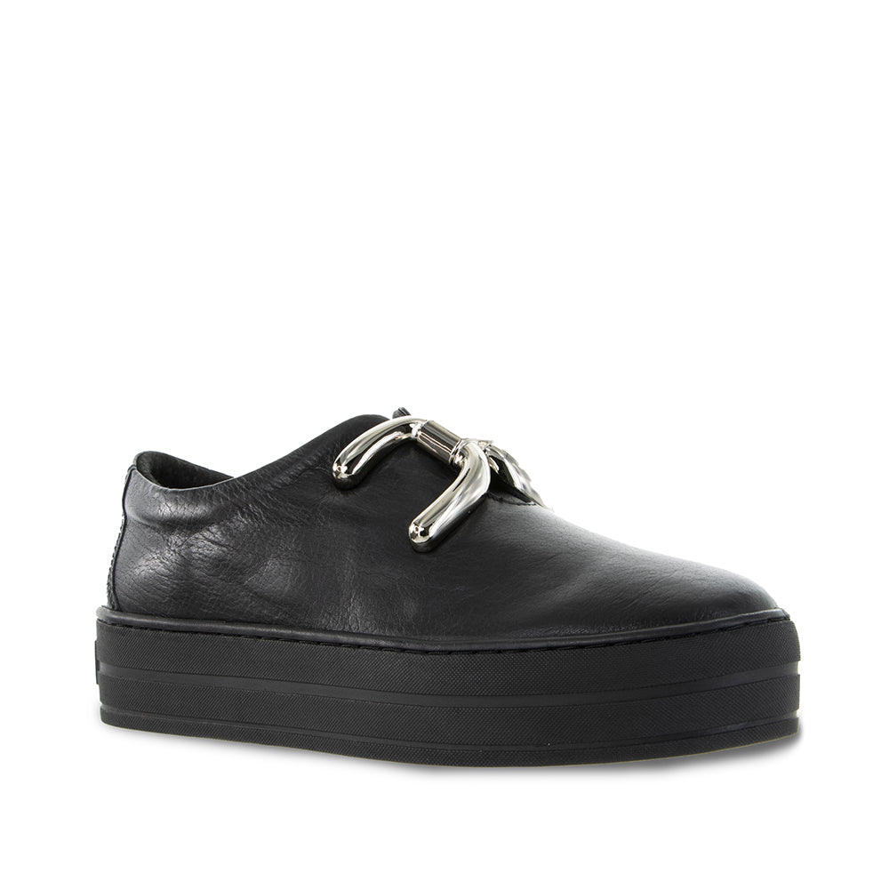 DJANGO & JULIETTE SHELINA BLACK - Women Slip On - Collective Shoes 