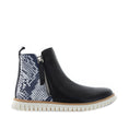 Load image into Gallery viewer, LESANSA ITALY BLACK SNAKE Women Boots - Zeke Collection
