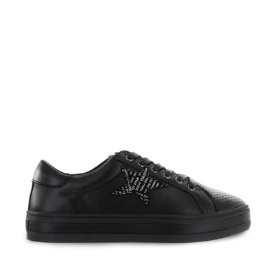 ALFIE & EVIE PIXIE BLACK PRINT - Women sneakers - Collective Shoes 