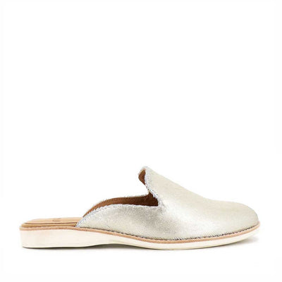 ROLLIE DERBY MULE GOLD - Women Mules - Collective Shoes 