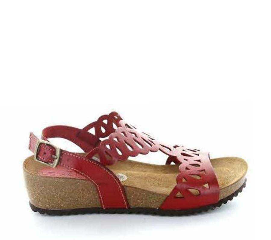 LE SANSA OAKLEY RED - Collective Shoes 