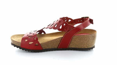 LE SANSA OAKLEY RED - Collective Shoes 