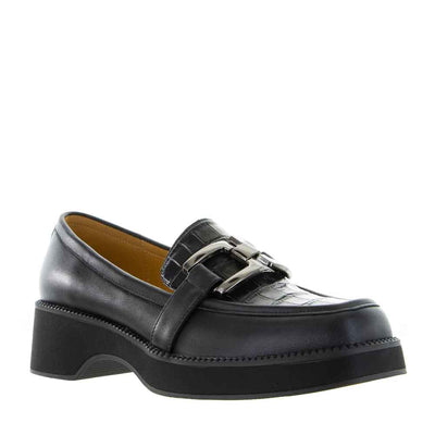 BRESLEY PHEONIX BLACK - Women Loafers - Collective Shoes 