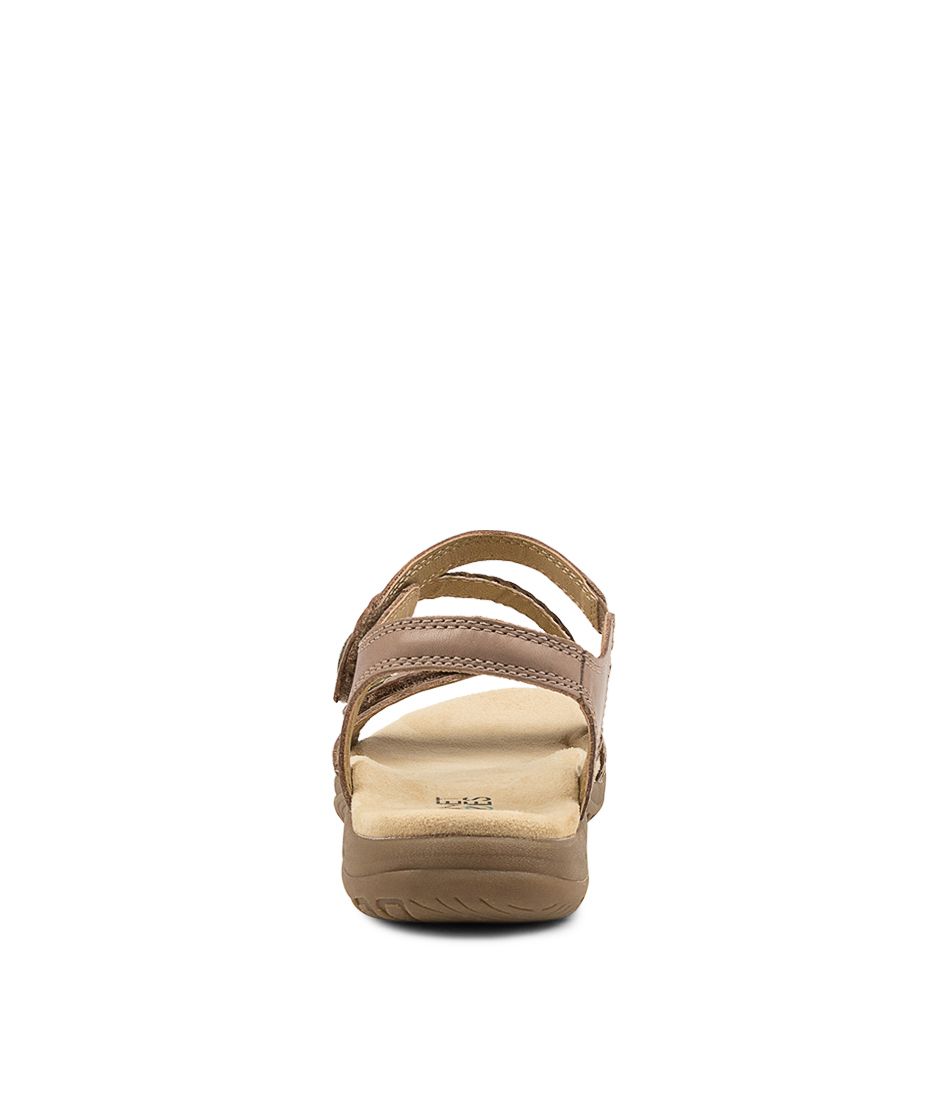 Planet Crop Taupe - Women Sandals - Collective Shoes 