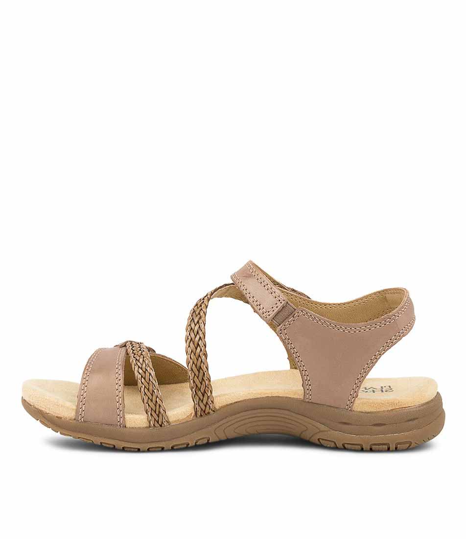 Planet Crop Taupe - Women Sandals - Collective Shoes 