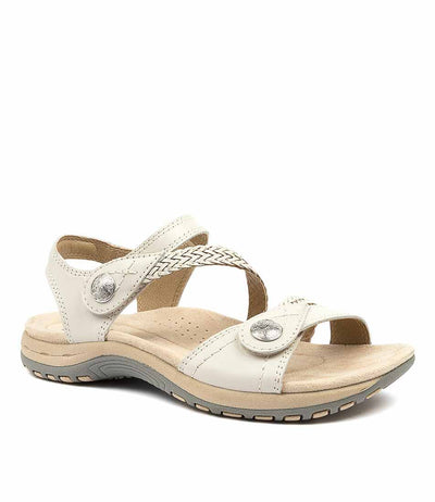 Planet Crop White - Women Sandals - Collective Shoes 