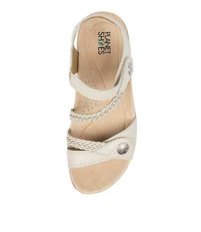 Planet Crop White - Women Sandals - Collective Shoes 