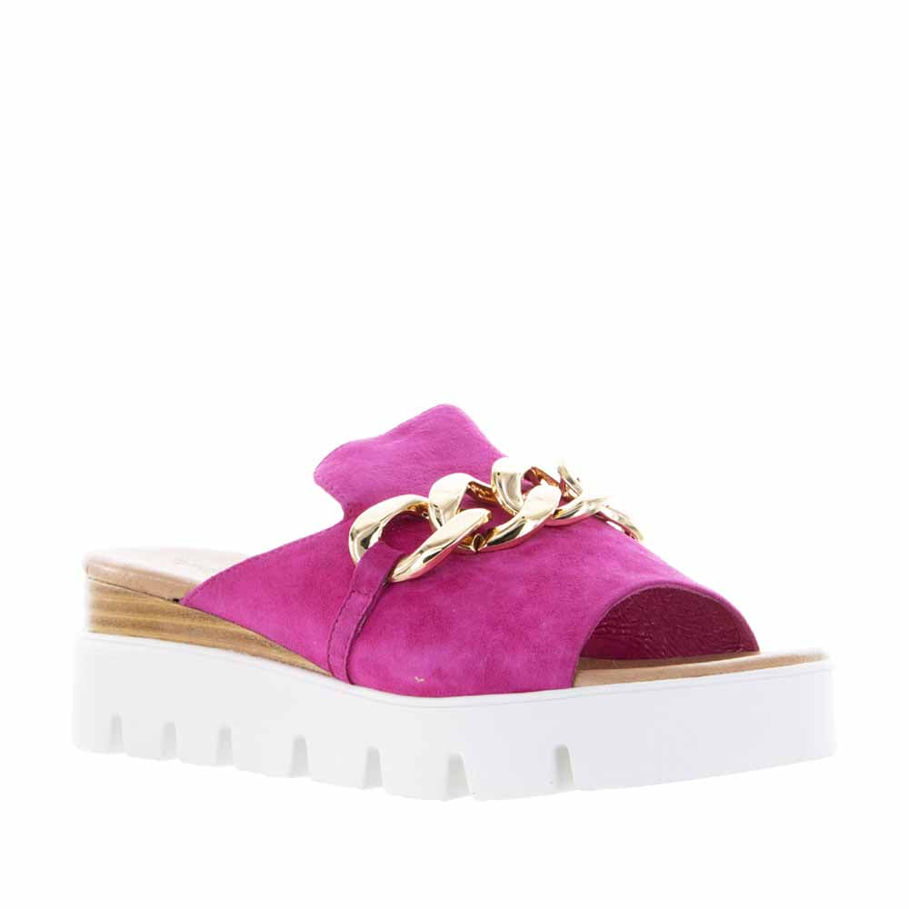 Django & Juliette Rablise Fushsia - Women Wedge - Collective Shoes 