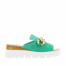 Django & Juliette Rablise Lt Emerald - Women Wedge - Collective Shoes 