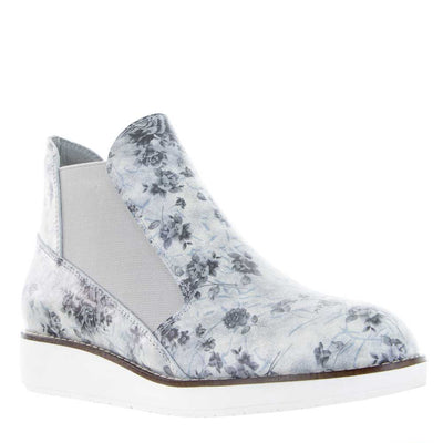 LESANSA RALLY WHITE FLORAL - Women Boots - Collective Shoes 